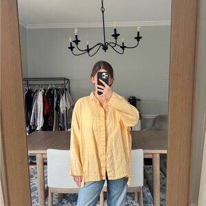 Yellow Button Down Shirt